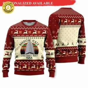Nakatomi Plaza Ugly Christmas Sweater – Ugly Christmas Sweater