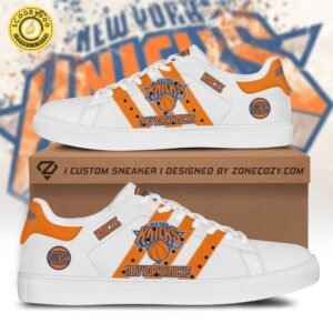 New York Knicks Custom Stan Smith Shoes – Personalized NBA Fan Apparel