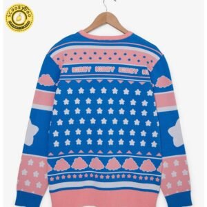 Nintendo Kirby Stars Patterned Sweater