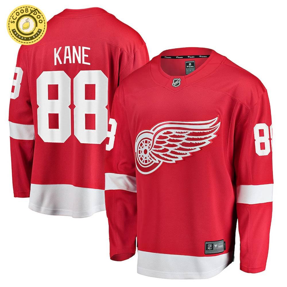 Patrick Kane Detroit Red Wings NHL Fanatics Breakaway Home Jersey Patrick Kane Detroit Red Wings NHL Fanatics Breakaway Home Jersey