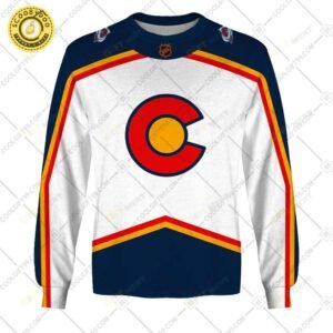 Personalized Nhl Colorado Avalanche Reverse Retro Style