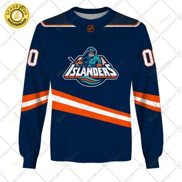 Personalized Nhl New York Islanders Reverse Retro Style