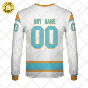 Personalized Nhl San Jose Sharks Reverse Retro Style