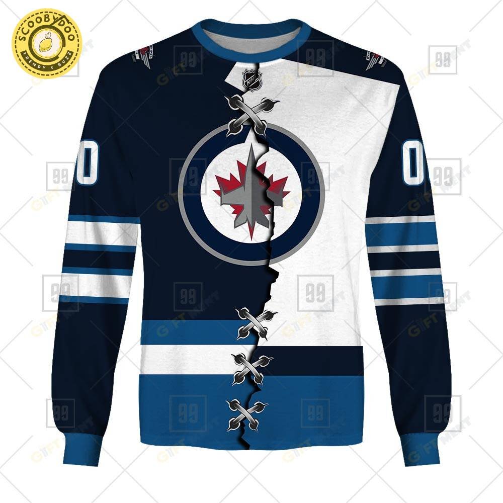 Personalized Nhl Winnipeg Jets Mix Jersey Personalized Nhl Winnipeg Jets Mix Jersey