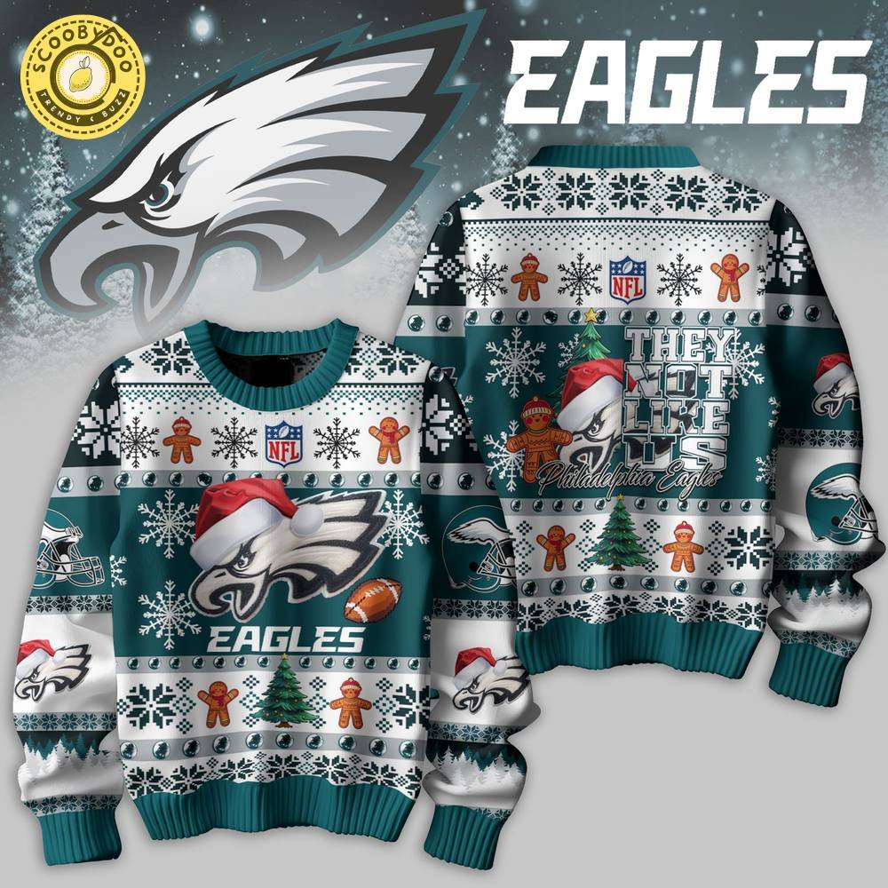 Premium Eagle NFL Knitted Sweater – Team Apparel for Fans Premium Eagle NFL Knitted Sweater – Team Apparel for Fans