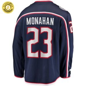 Sean Monahan Columbus Blue Jackets Nhl Fanatics Breakaway Home Jersey