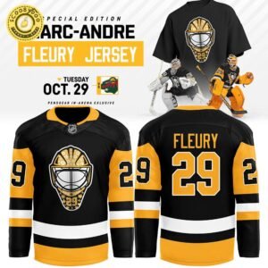 Special Edition Marc Andre Fleury Jersey – Unique Hockey Collectible