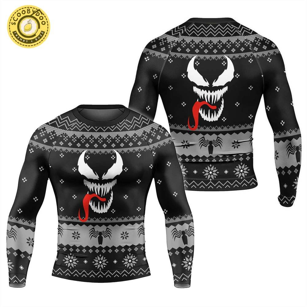 Spider Venom 2024 Rash Guard Sweater for Fans Spider Venom 2024 Rash Guard Sweater for Fans