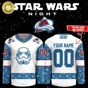 Star Wars 2024 – Personalized Colorado Avalanche Jersey – Custom Name & Number