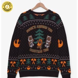 Star Wars Ewok’n Around the Tree Patterned Holiday Sweater