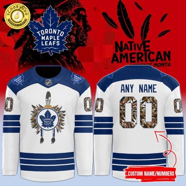 Toronto Maple Leafs 2024 NHL Native American Heritage Month Premium Limited Jersey