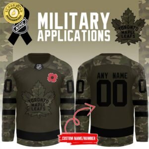 Toronto Maple Leafs x 2024 Military Appreciation Night Custom Jersey
