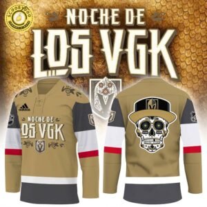 Vegas Golden Knights Noche De Los New Design Hockey Jersey, modern look, fan favorite.