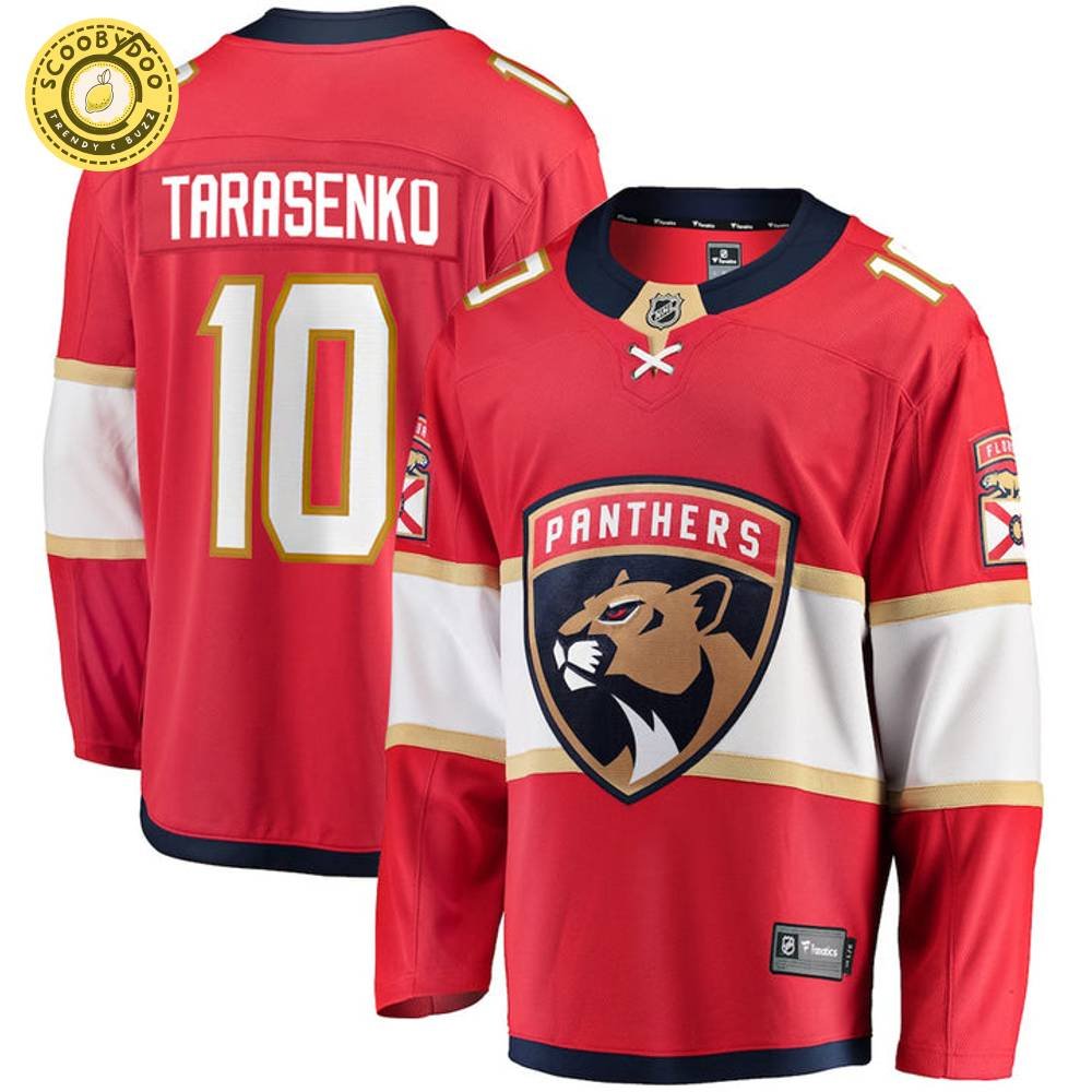 Vladimir Tarasenko Florida Panthers NHL Fanatics Breakaway Home Jersey Vladimir Tarasenko Florida Panthers NHL Fanatics Breakaway Home Jersey
