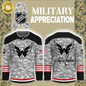 Washington Capitals 2024 Military Appreciation Month Hockey Jersey