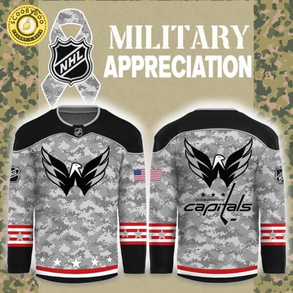 Washington Capitals 2024 Military Appreciation Month Hockey Jersey