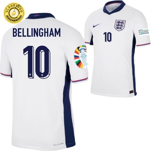 2024  England Home Jersey