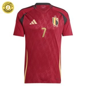 2024 Kevin De Bruyne Belgium Home Jersey