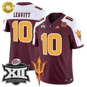2024 Men’s Sun Devils Big 12 Championship Patch Vapor Limited Jersey