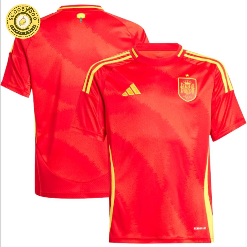 2024 Spain Home Jersey 2024 Spain Home Jersey