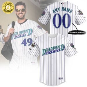 Arizona Diamondbacks Throwback Jersey – Custom