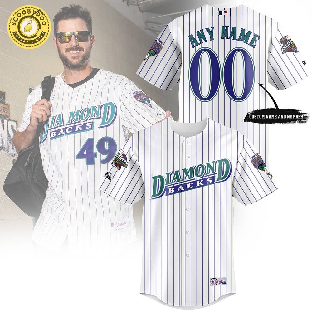 Arizona Diamondbacks Throwback Jersey – Custom Arizona Diamondbacks Throwback Jersey – Custom