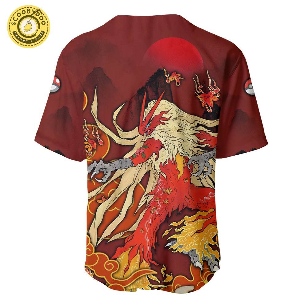 Blaziken Baseball Jersey Pokemon Baseball Jersey Anime Baseball Jersey Blaziken Baseball Jersey Pokemon Baseball Jersey Anime Baseball Jersey