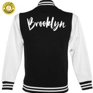 Brooklyn Nets Nba 1St Baseball Jacket Unisex