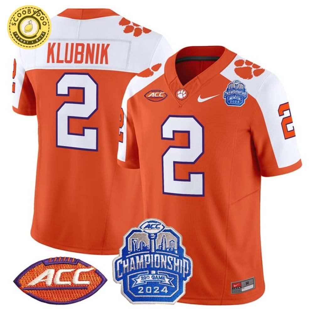 Clemson Tigers 2024 ACC Champions Limited Jersey Clemson Tigers 2024 ACC Champions Limited Jersey