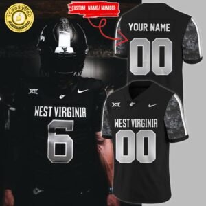 Customize West Virginia Coal Rush Blackout Limited Premium 2024 Jersey