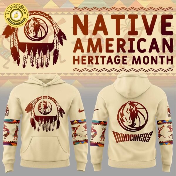 Dallas Mavericks Native American Heritage Nike Hoodie VG001