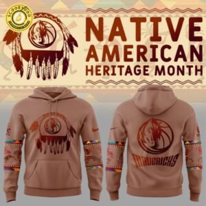 Dallas Mavericks Native American Heritage Nike Hoodie VG002