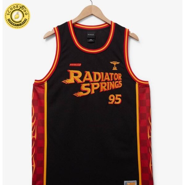 Disney Pixar Cars Lightning Mcqueen Basketball Jersey