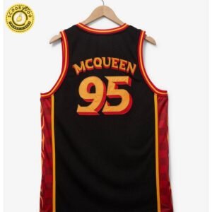 Disney Pixar Cars Lightning Mcqueen Basketball Jersey