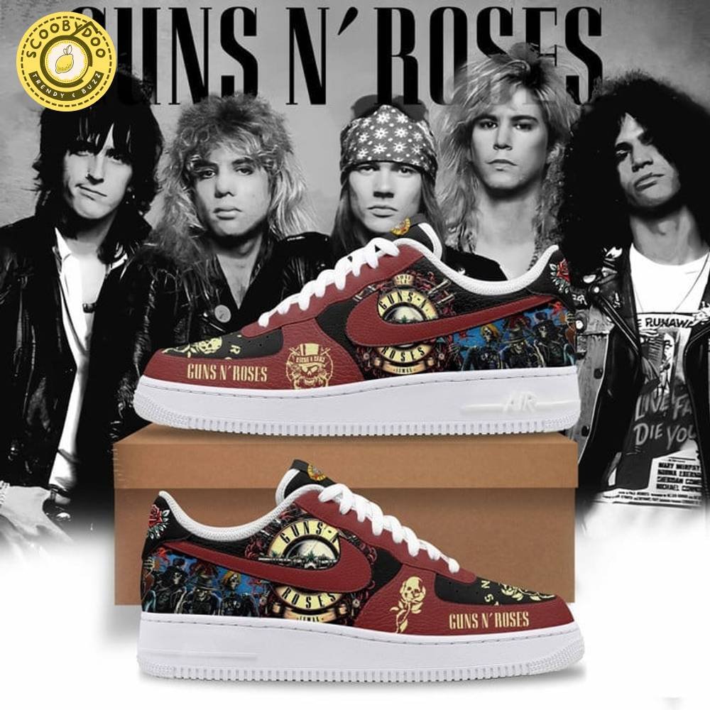 Guns N' Roses Premium Sneaker AF1 GNR1AIR Guns N' Roses Premium Sneaker AF1 GNR1AIR