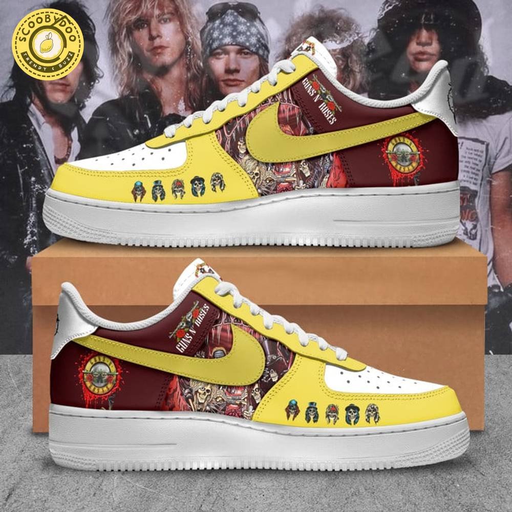 Guns N' Roses Premium Sneaker AF1 GNR6AIR Guns N' Roses Premium Sneaker AF1 GNR6AIR