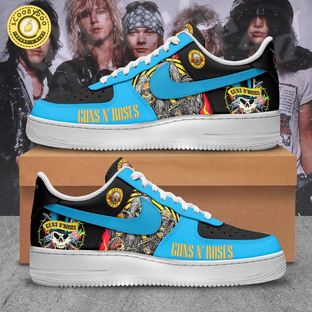 Guns N' Roses Premium Sneaker AF1 GNR9AIR Guns N' Roses Premium Sneaker AF1 GNR9AIR