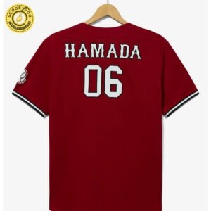 Hooktab 3D Printed Luigi Super Mario Bros Men’S Short Sleeve Anime Baseball Jersey