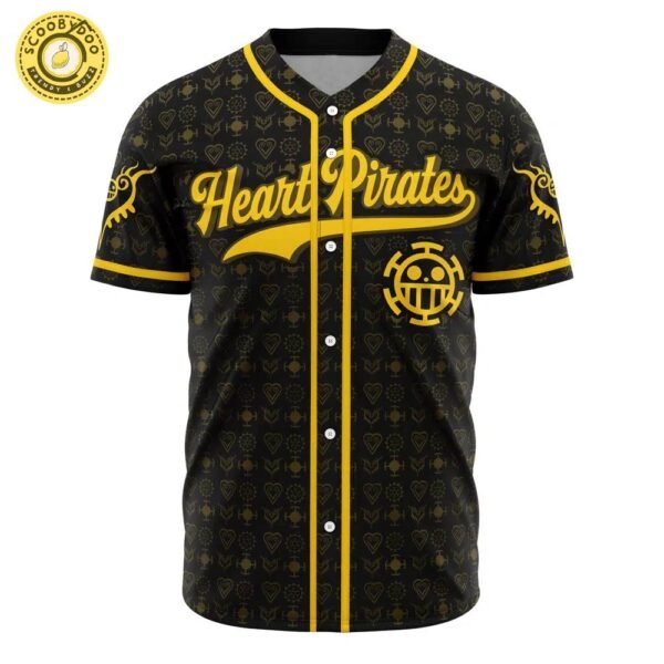 Hooktab 3D Printed Personalized Hufflepuff House Harry Potter Men’S Short Sleeve Anime Baseball Jersey