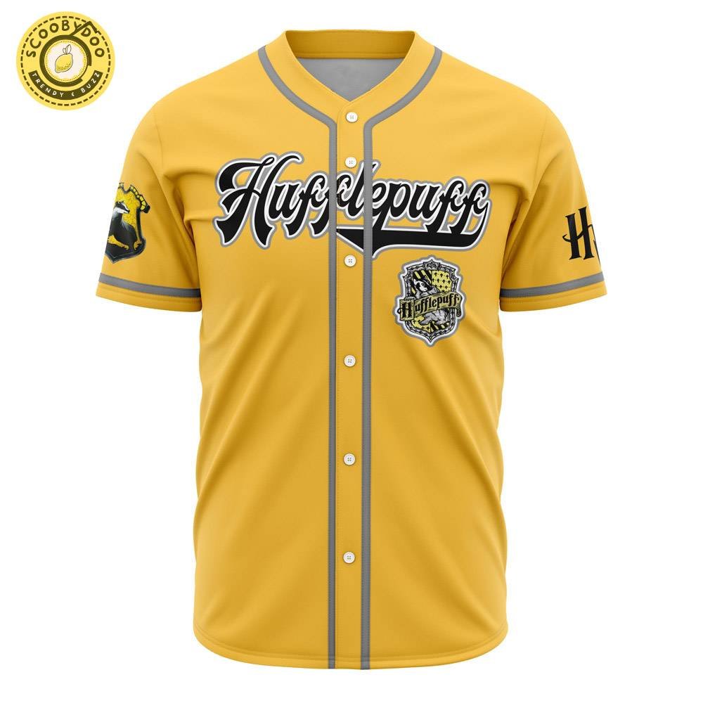 Hooktab 3D Printed Personalized Hufflepuff House Harry Potter Men’S Short Sleeve Anime Baseball Jersey Hooktab 3D Printed Personalized Hufflepuff House Harry Potter Men’S Short Sleeve Anime Baseball Jersey