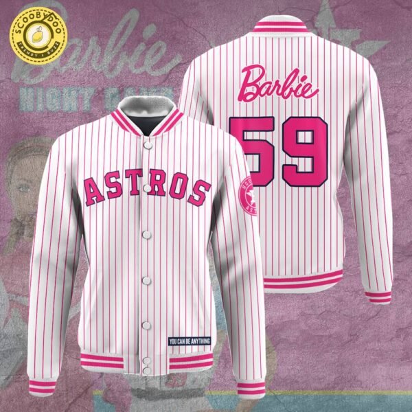 Houston Astros X Barbie Night Game Jacket