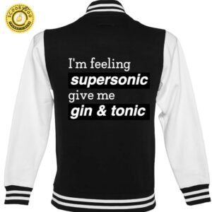 I’M Feeling Supersonic Baseball Jacket Unisex