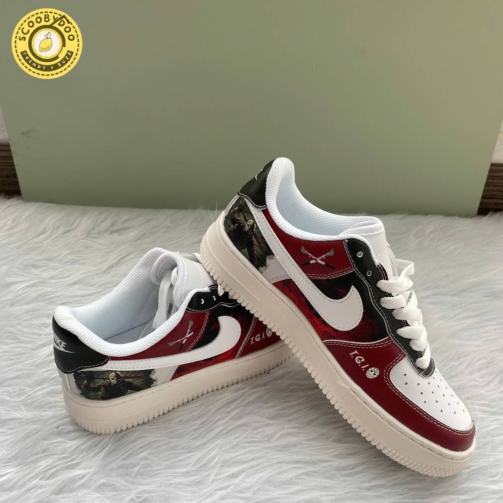 Jason Voorhees Horror Movie Fashion Shoes For Men Woman Sneaker
