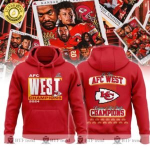 Kansas City Chiefs West Division Champions 2024 Hoodie