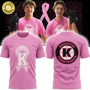 Kingston Frontenacs x Pink in the Rink Night 2024 T-Shirt – Custom Fan Gear