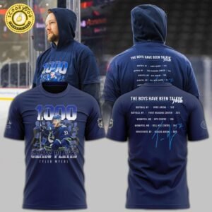 Limited Edition 1000 Games Played Vancouver Canucks T-shirt – NHL Collectible Merchandise
