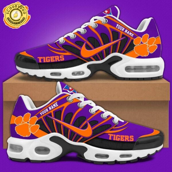 Limited Edition Clemson Tigers Football 2024 Air Max Plus Sneakers