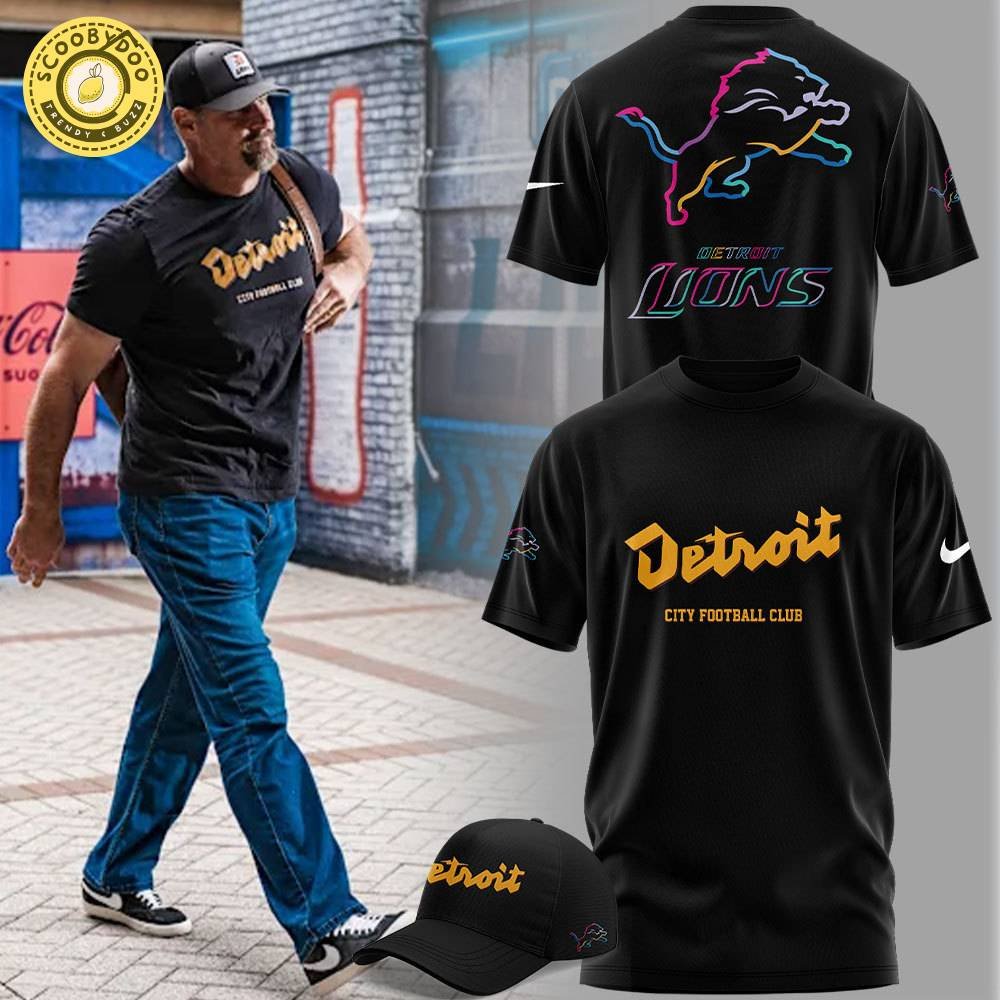 Limited Edition Dan Campbell Detroit City Football Club T-Shirt - Coach Gear Limited Edition Dan Campbell Detroit City Football Club T-Shirt - Coach Gear