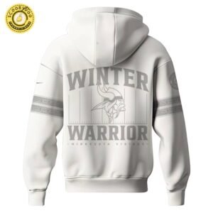 Limited Edition Minnesota Vikings NFL Winter Warrior Hoodie 2024