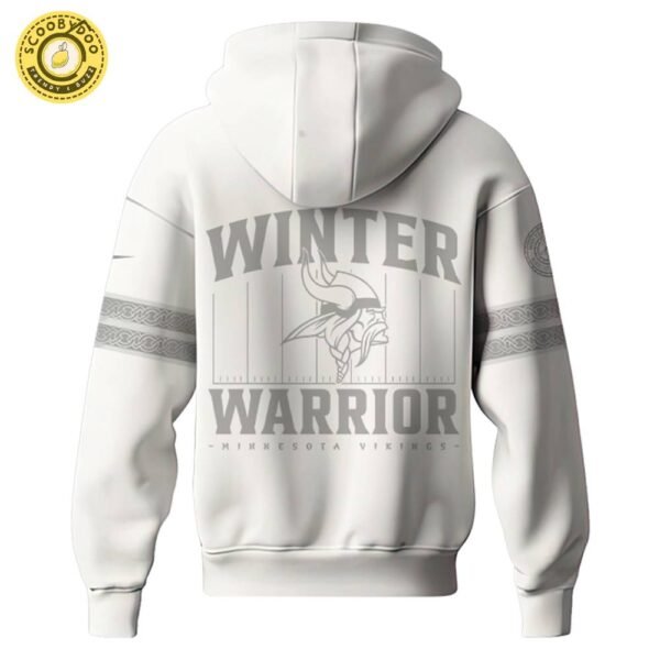 Limited Edition Minnesota Vikings NFL Winter Warrior Hoodie 2024